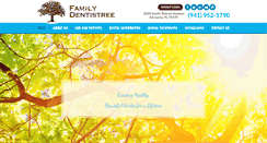 Desktop Screenshot of familydentistree.com